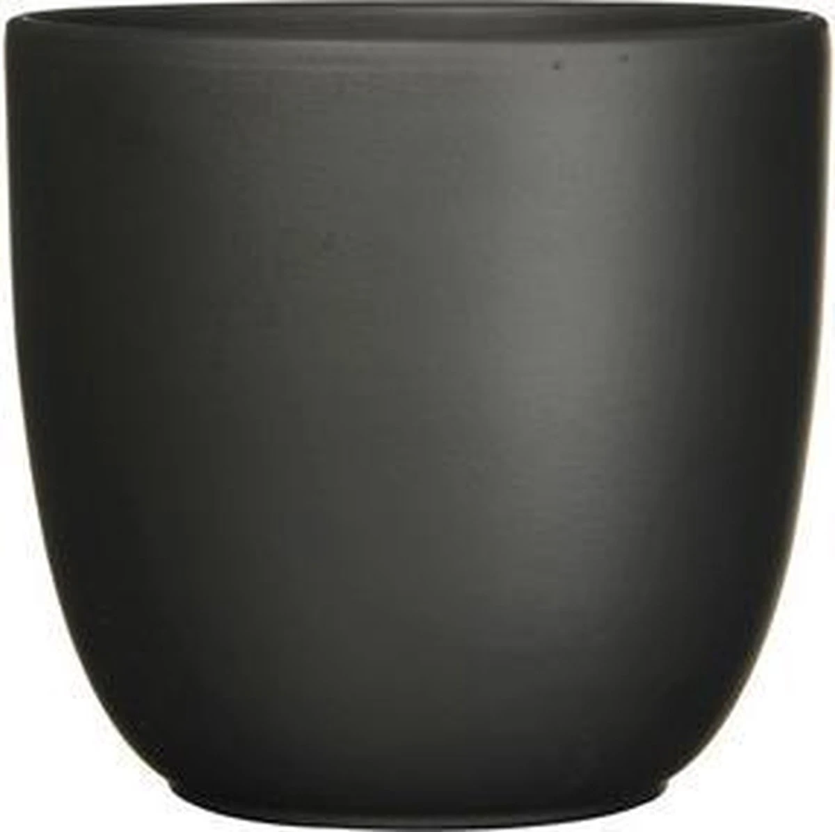 Mica Decorations Tusca Bloempot - H25 X Ø28 Cm - Mat - Zwart - Afbeelding 6