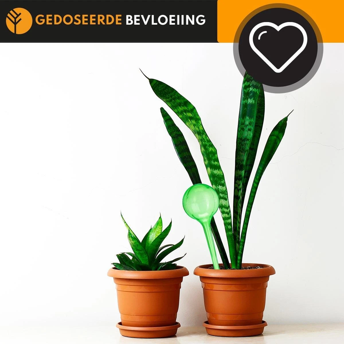 Waterdruppelaar Set Van 6 Stuks Voor Planten – 27 CM – Automatisch Watergeefsysteem Voor Kamerplanten – Planten Watergever Met Druppelsysteem – Waterbol - Afbeelding 4