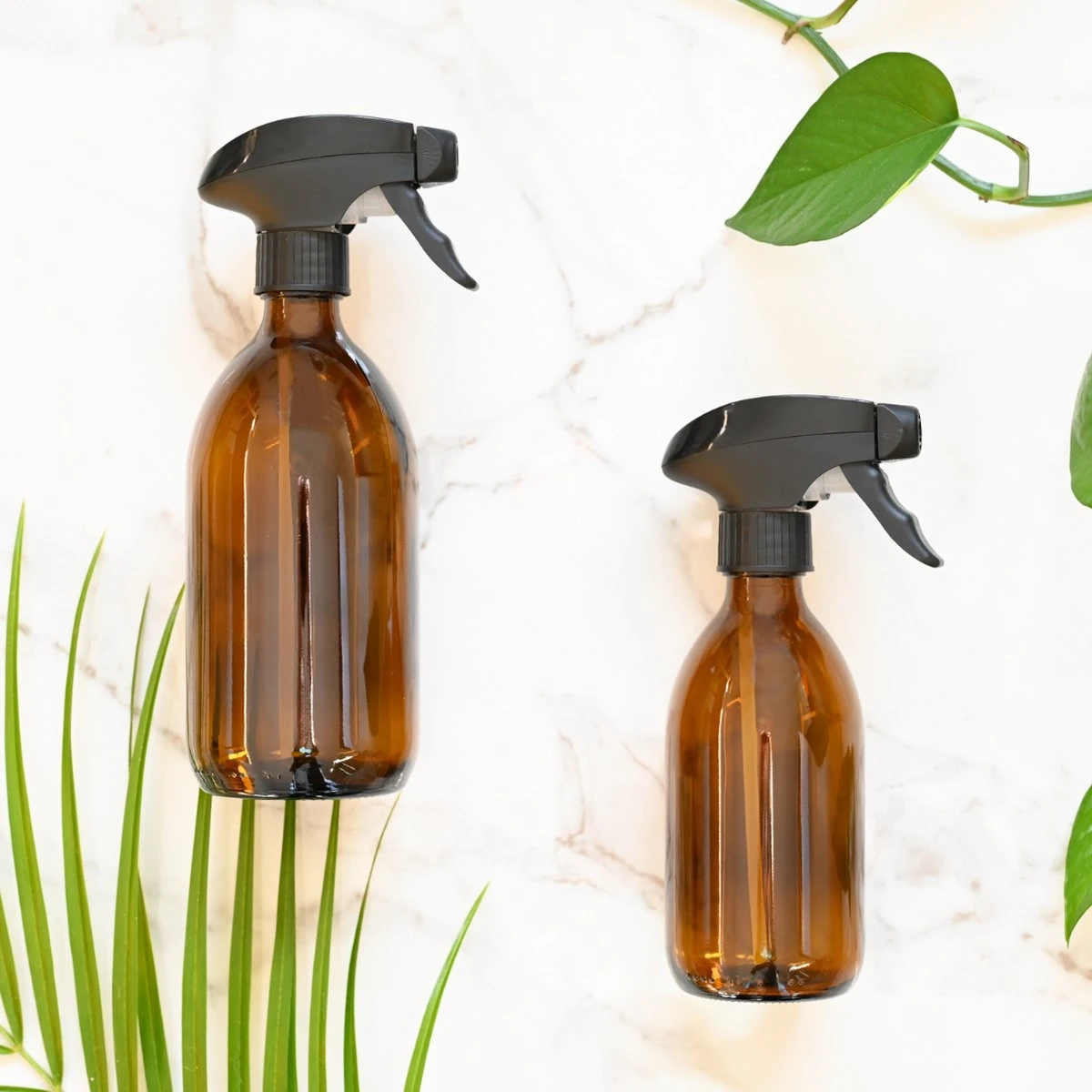 Groeikruid® Plantenspuit | 500 Ml Amber Glas | Met Zwarte Spraykop | Plantensproeier Binnen | Waterverstuiver | Verstuiver | Waterspuit - Afbeelding 6